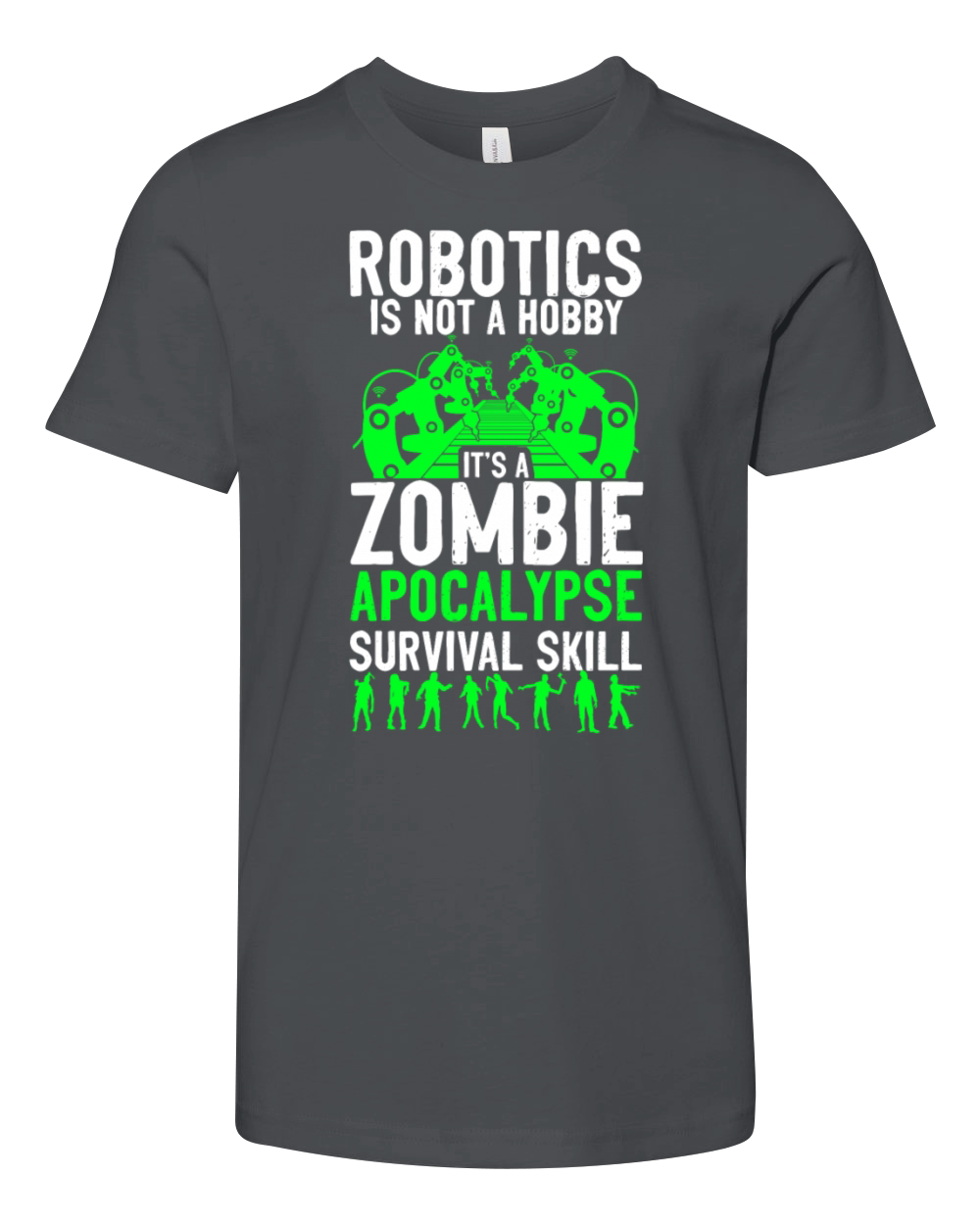 Robot Robotics Engineer Vintage Youth Unisex Jersey Tee