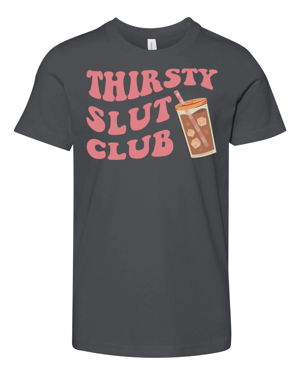 THIRSTY SLUT CLUB Youth Unisex Jersey Tee