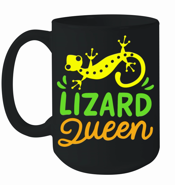 Lizard Queen Reptile Lover Ceramic Mug