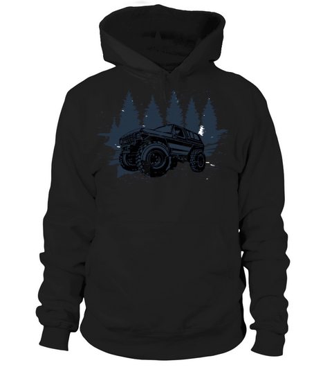 Vintage Retro 70s 4x4 Off Roading Hoodie Unisex