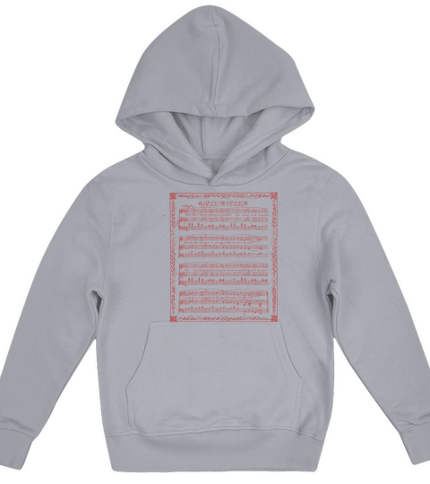 Music Sheet Kids Hoodie