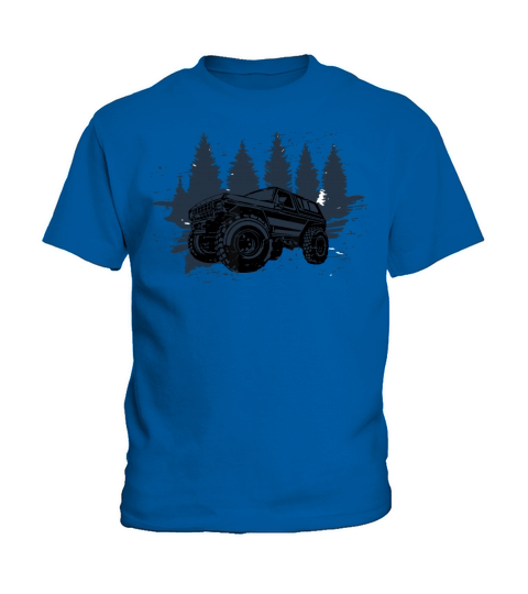 Vintage Retro 70s 4x4 Off Roading Kids T-Shirt