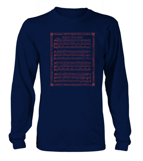 Music Sheet Long sleeved Unisex