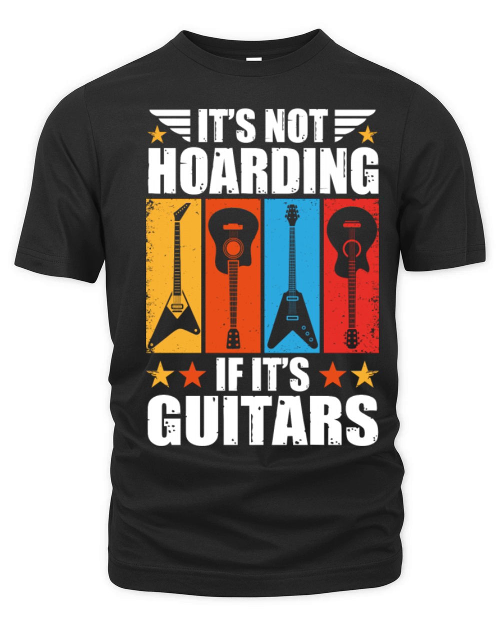 It s Not Hoarding If It s Guitars Vintage Guitar Organic Unisex T-shirt