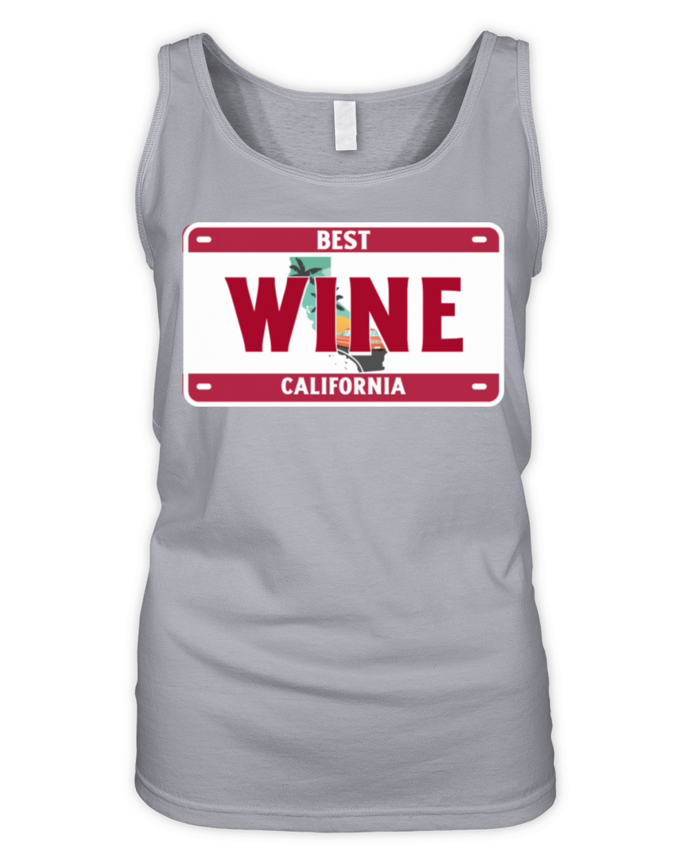 Best wine California Organic Women's Tank Top