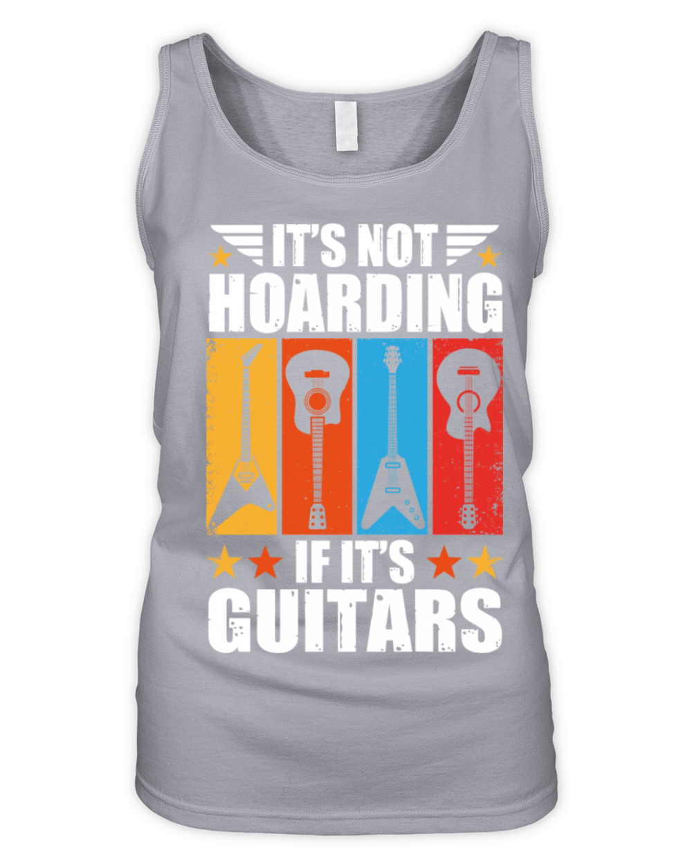 It s Not Hoarding If It s Guitars Vintage Guitar Organic Women's Tank Top