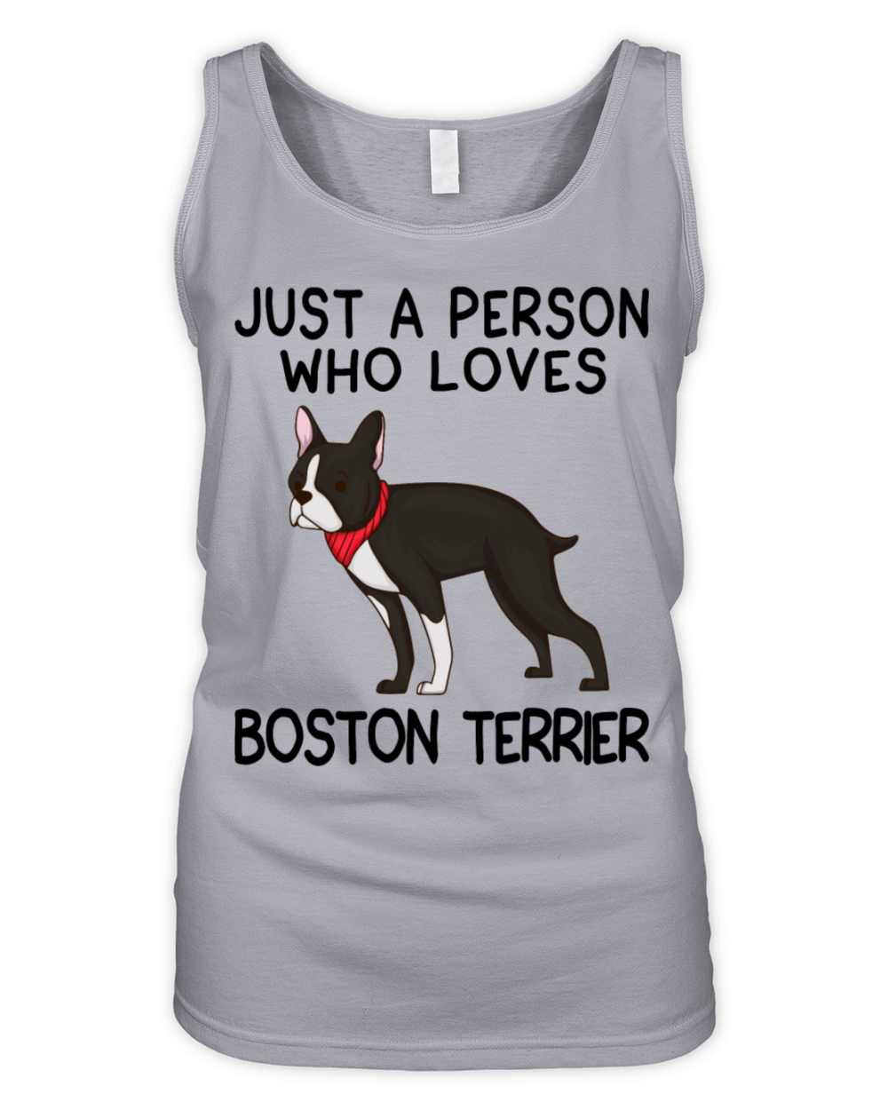 Just a person who loves JUST A PERSON Organic Women's Tank Top