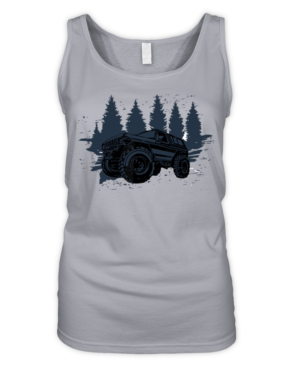 Vintage Retro 70s 4x4 Off Roading Organic Women's Tank Top