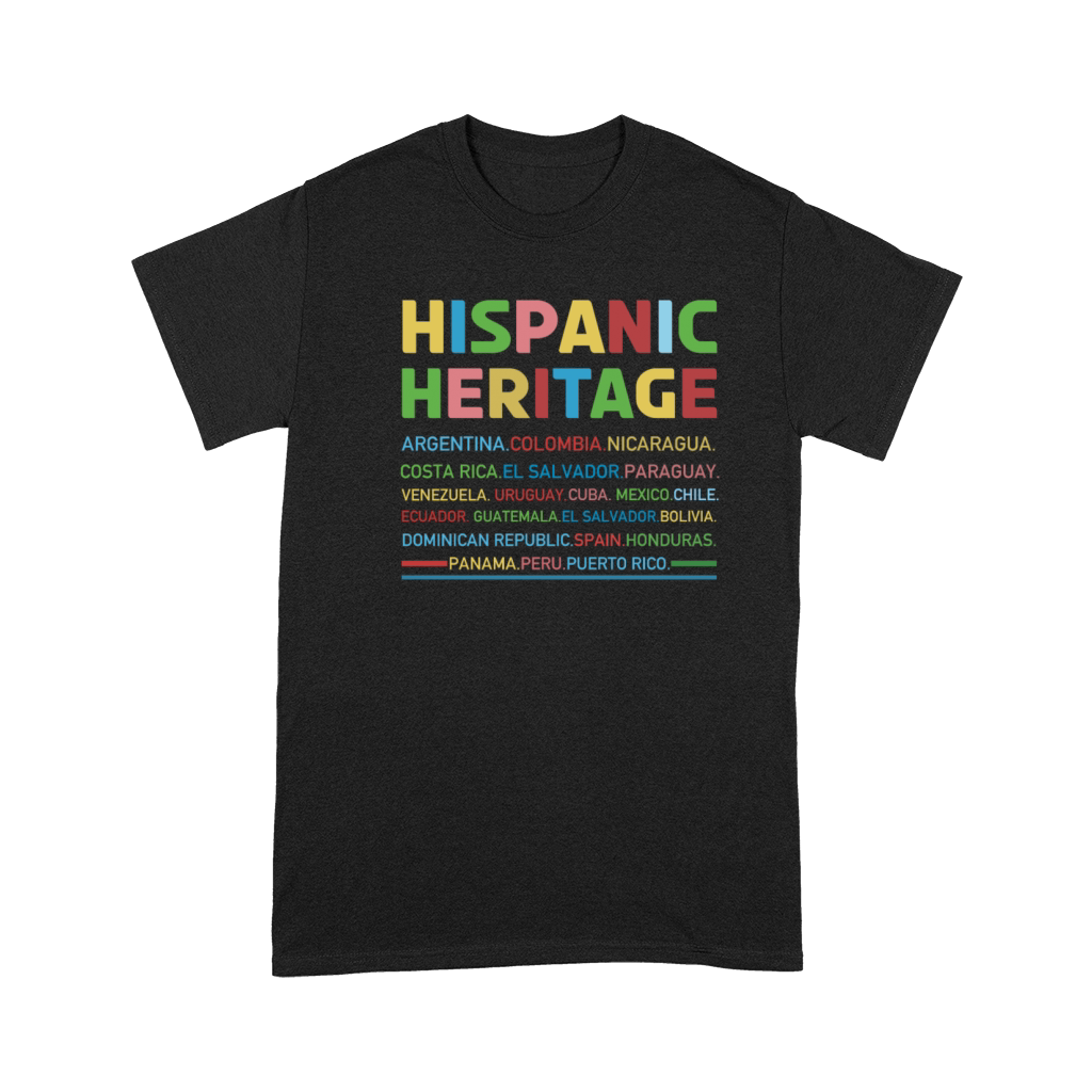 Countries Hispanic National Hispanic Heritage Premium T-shirt