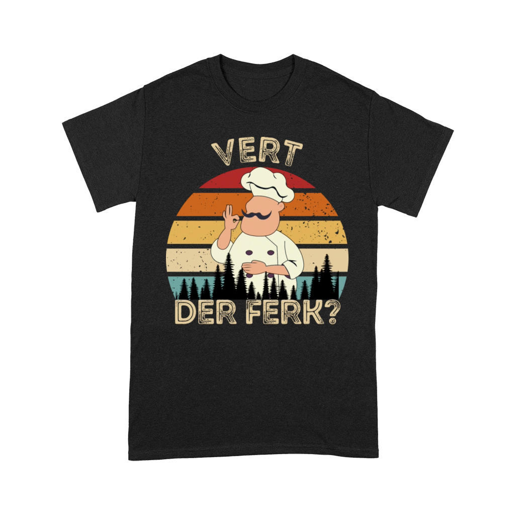 Vert Der Ferk Chef Retro Vintage Premium T-shirt