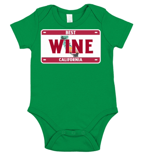 Best wine California Short Sleeve Baby One-Piece