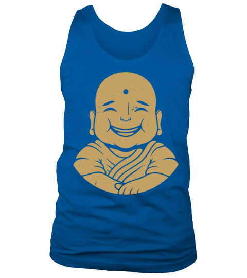 Happy Buddha Vintage Art Tank Top Unisex