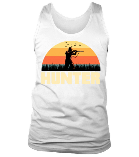 vintage retro hunter Tank Top Unisex