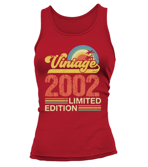 Retro Vintage 2002 Limited Edition Tank top Woman