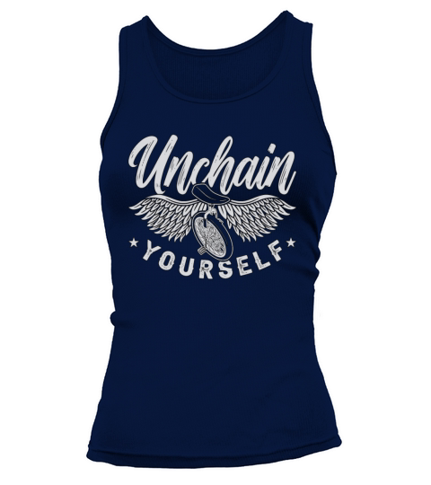 Unicycle Unchain Yourself One Wheel Unicyclist Tank top Woman