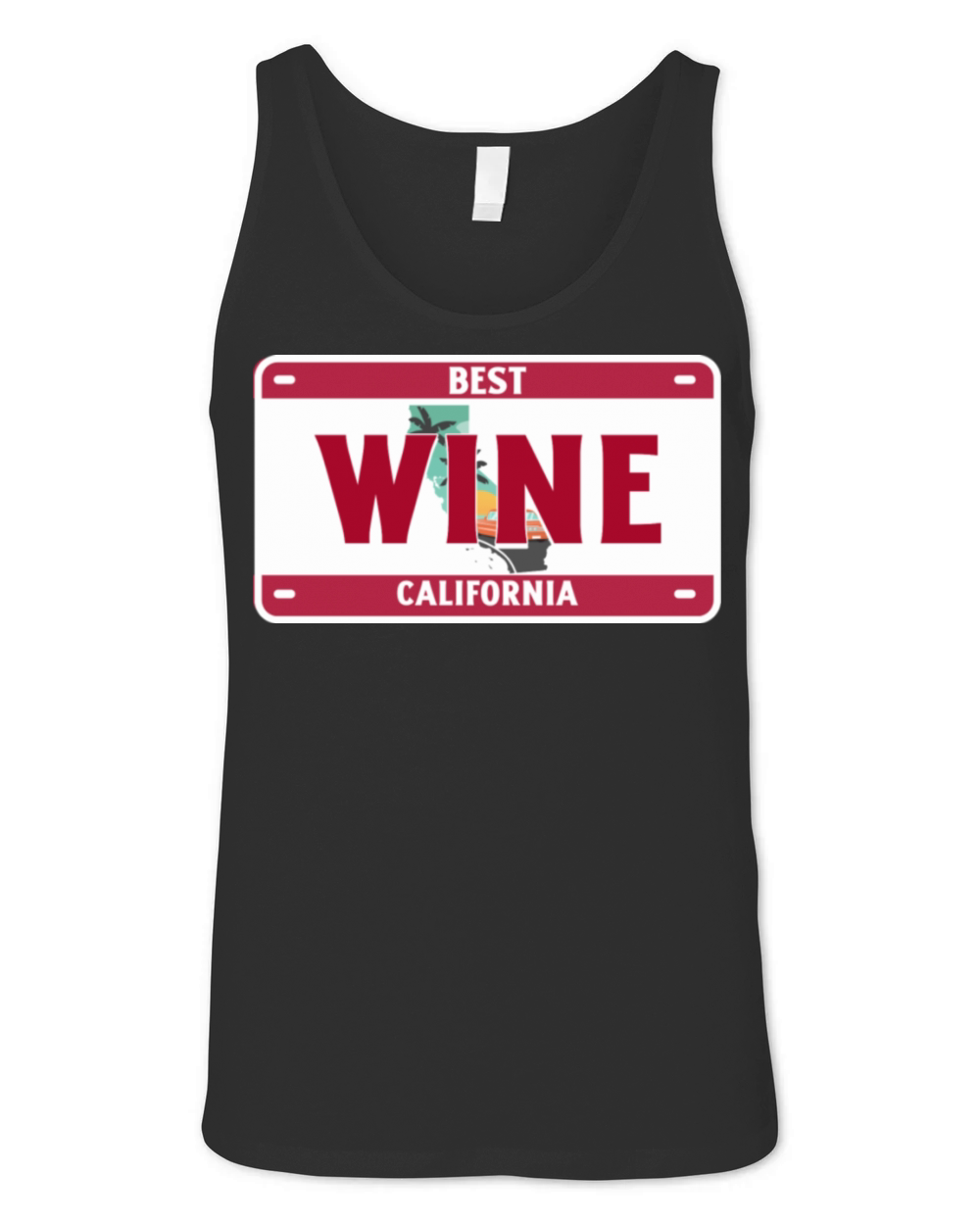 Best wine California Unisex Jersey Tank
