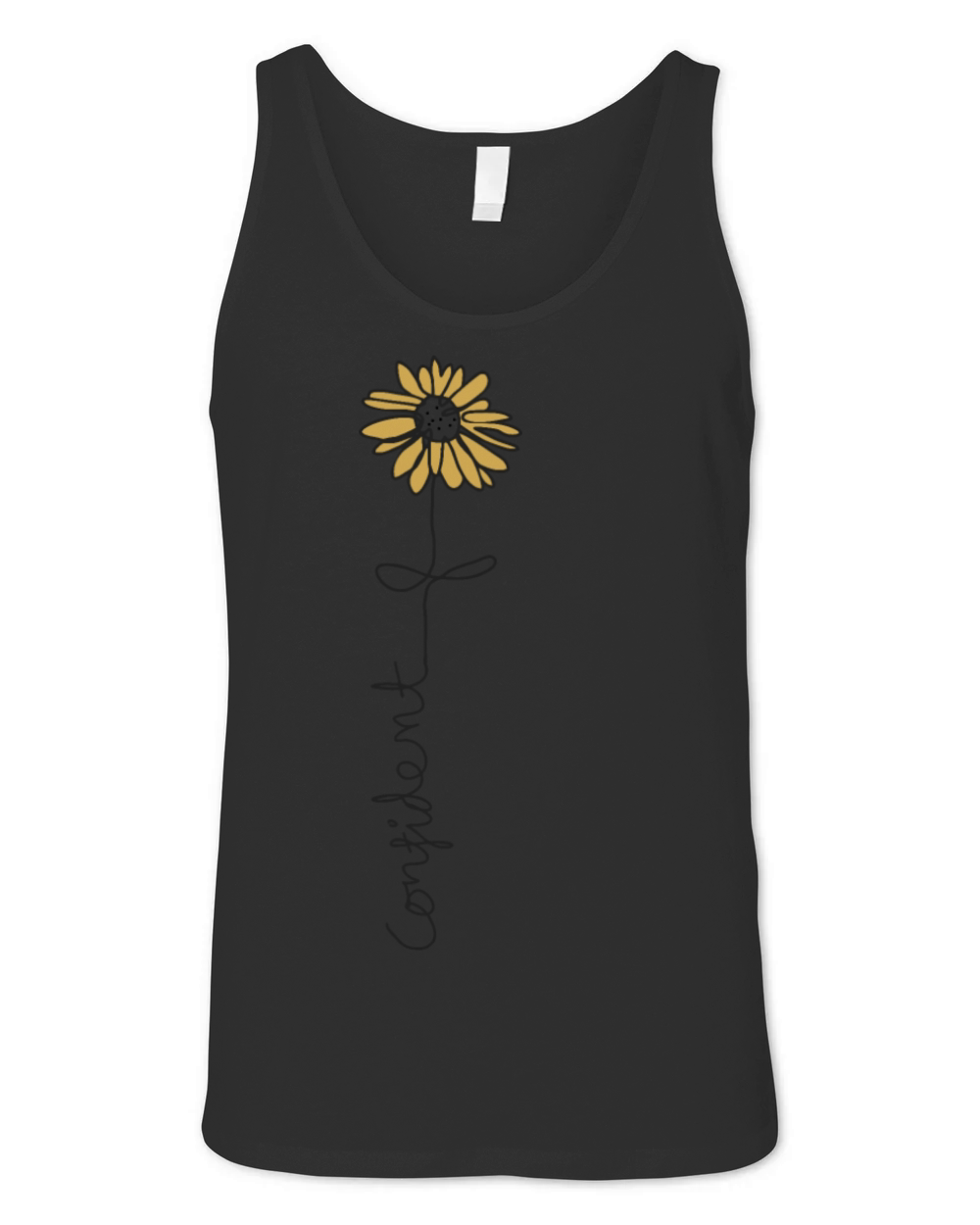 confident Unisex Jersey Tank