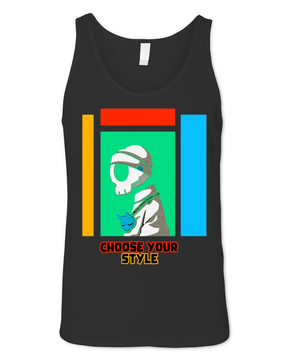 Funny Colorful Cartoon NFT Unisex Jersey Tank