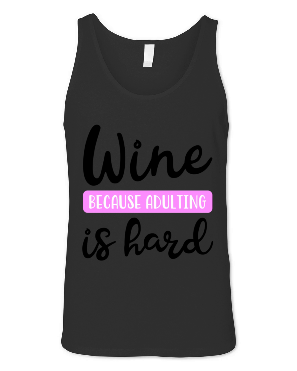 I love wine Unisex Jersey Tank