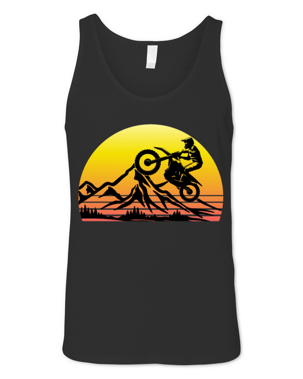 Motocross Bike Dirtbike Racing MX Motorcycle Biker Unisex Jersey Tank