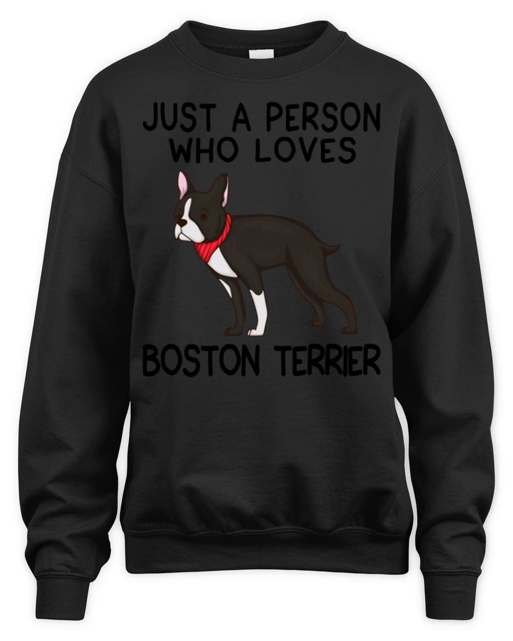 Just a person who loves JUST A PERSON Unisex Premium Crewneck Sweatshirt
