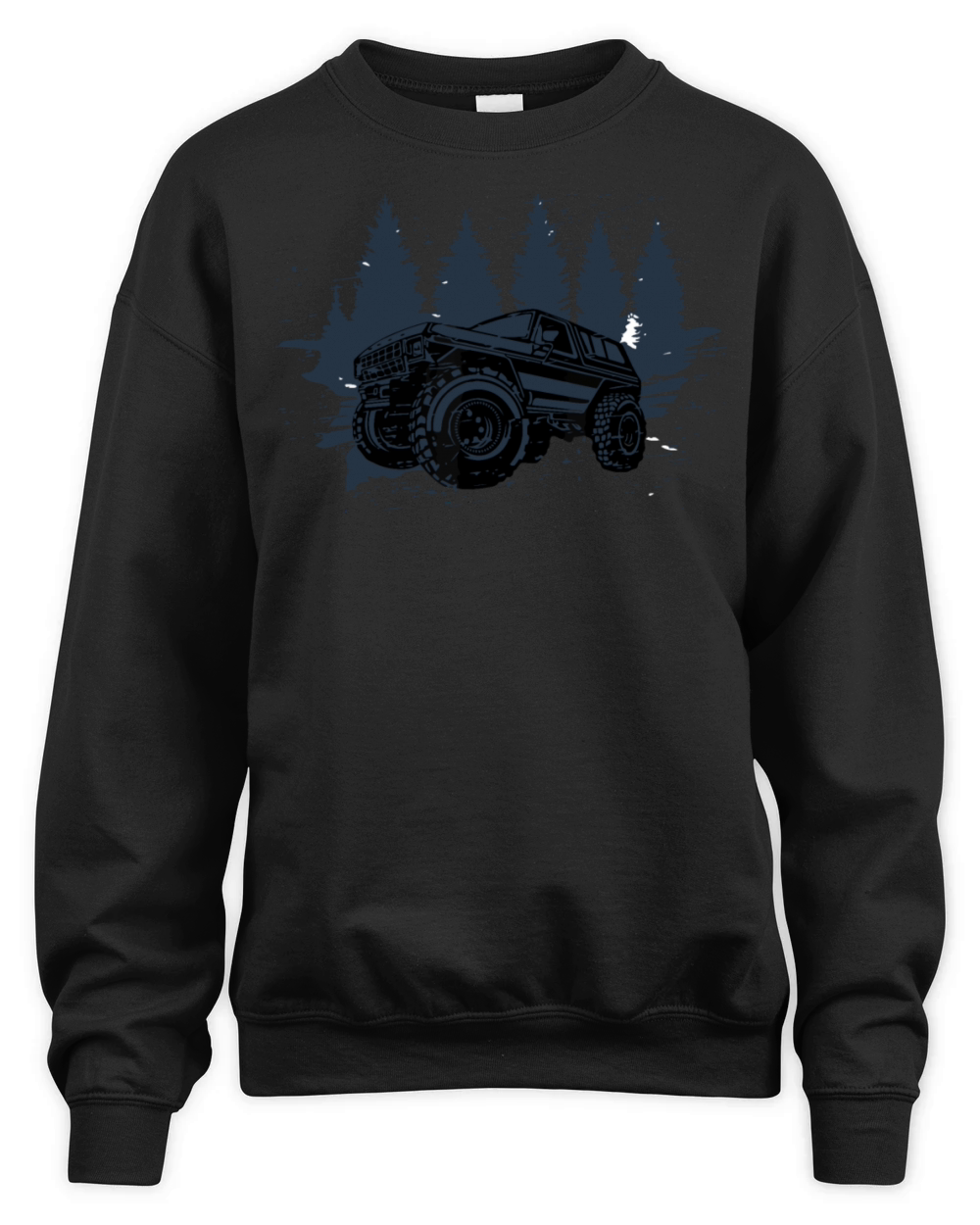 Vintage Retro 70s 4x4 Off Roading Unisex Premium Crewneck Sweatshirt