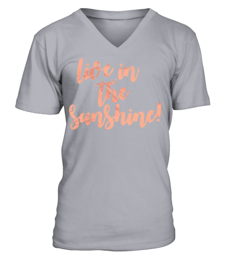 Sunshine Quotes V-Neck T-shirt