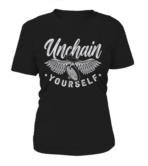 Unicycle Unchain Yourself One Wheel Unicyclist Women's T-Shirt