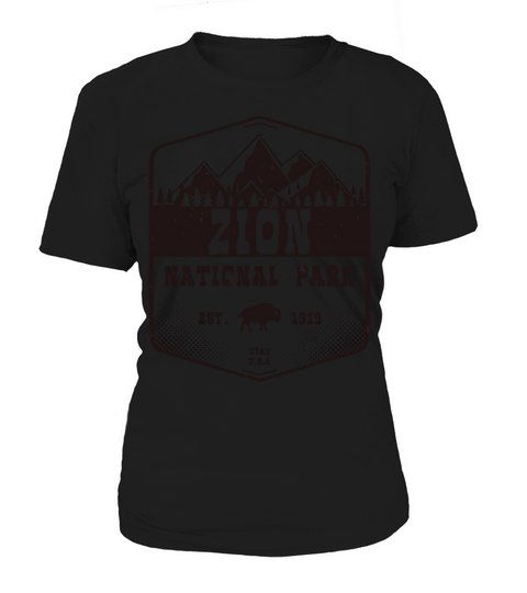 Zion National Park Utah Vintage Women's T-Shirt