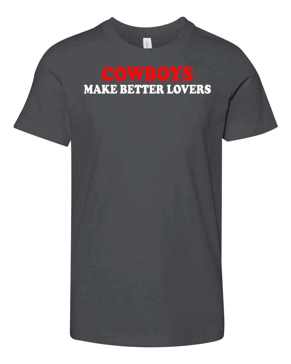 cowboys make better lovers Youth Unisex Jersey Tee
