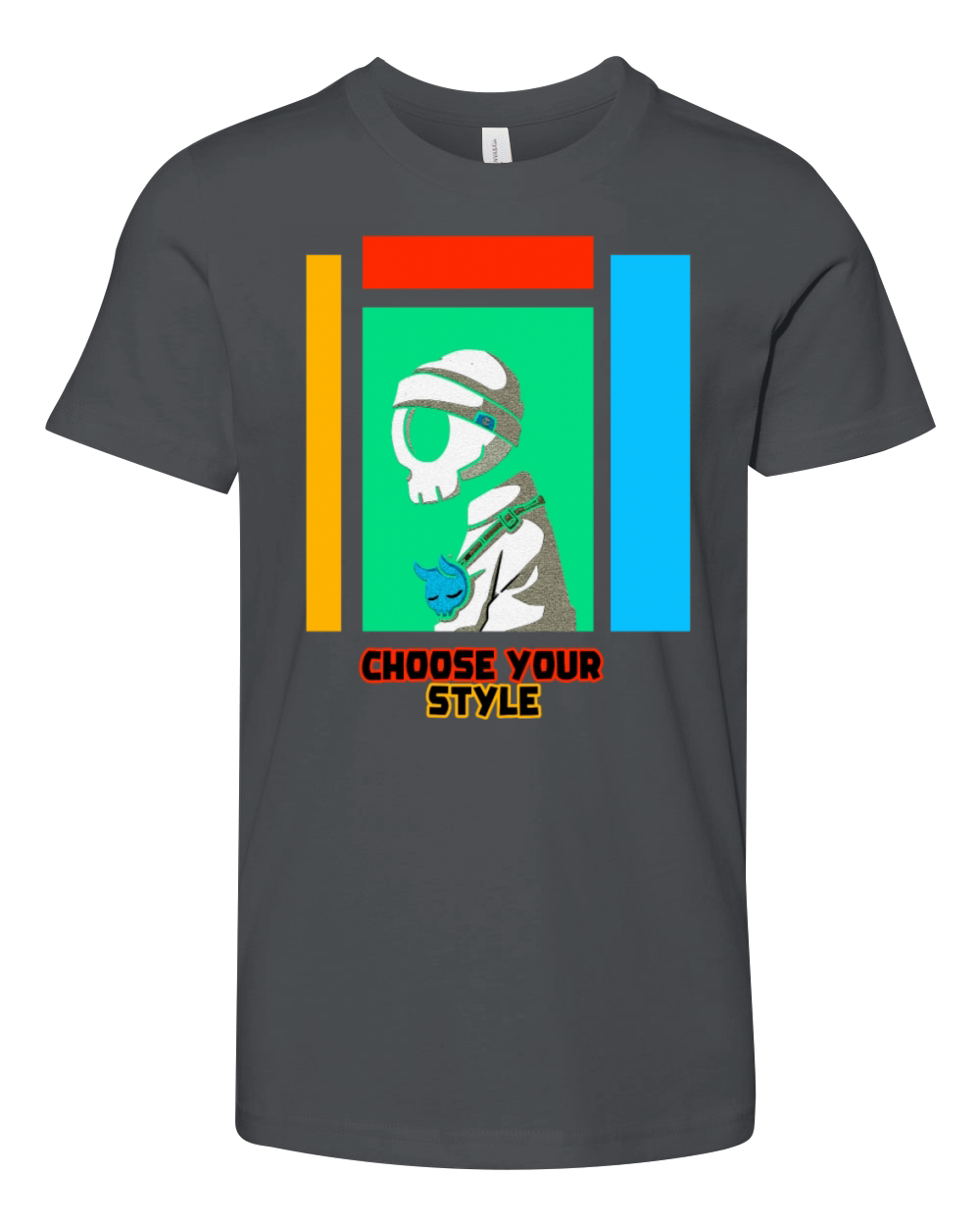 Funny Colorful Cartoon NFT Youth Unisex Jersey Tee