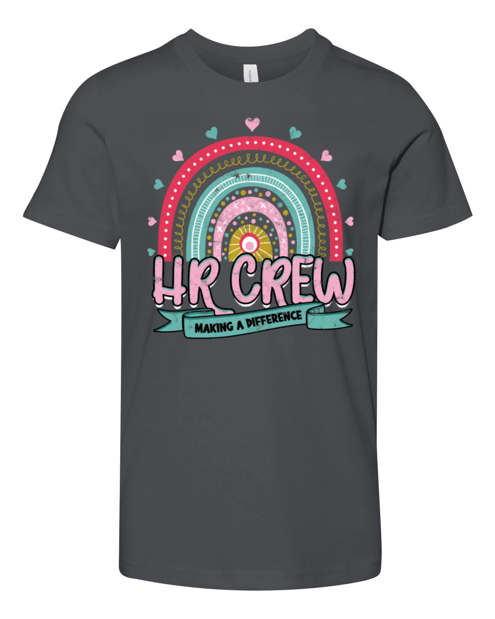 Hr Department Human Resources Office Recruiter Hr Youth Unisex Jersey Tee
