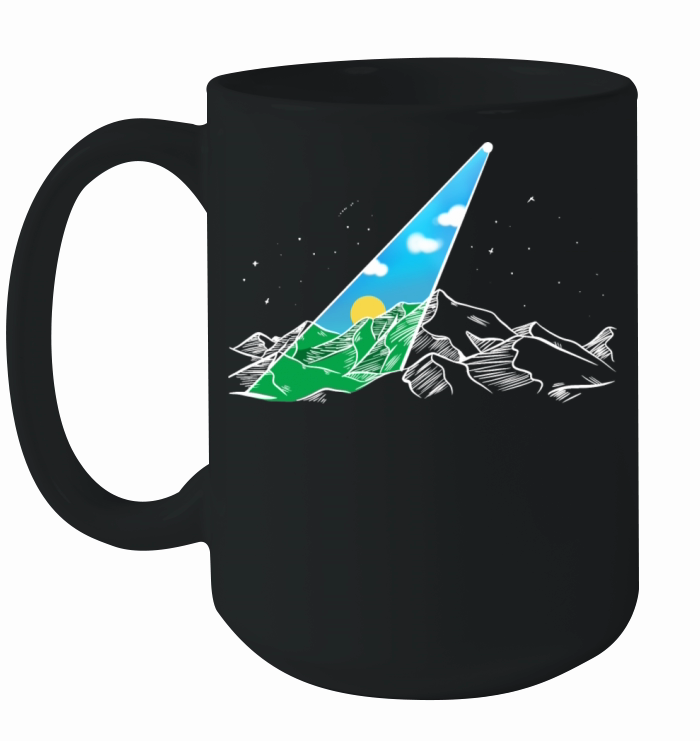 Cloudy Sky Ceramic Mug