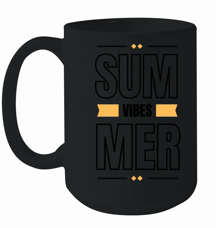 Summer Vibes design Hello Summer Season Ceramic Mug