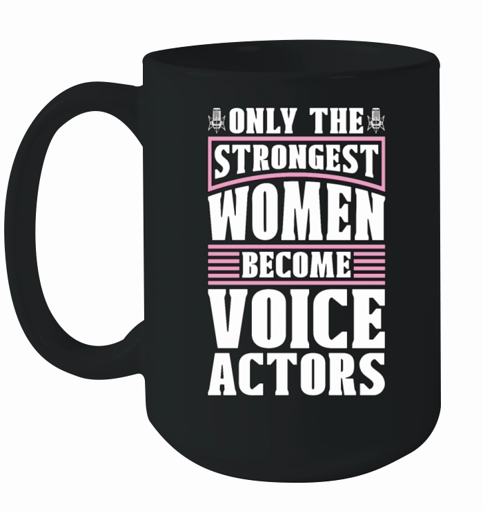 Voice Actor Only The Strongest Women Voice Art Ceramic Mug