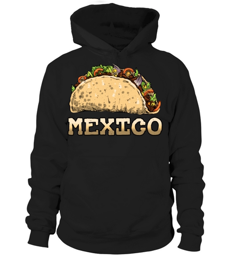 Vintage Mexican Food Mexico Taco Hoodie Unisex