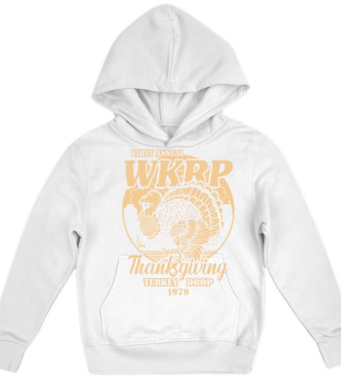 First Annual Thanksgiving Turkey Drop Cincinnati Kids Hoodie
