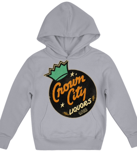 Vintage North Carolina Liquor Store Kids Hoodie