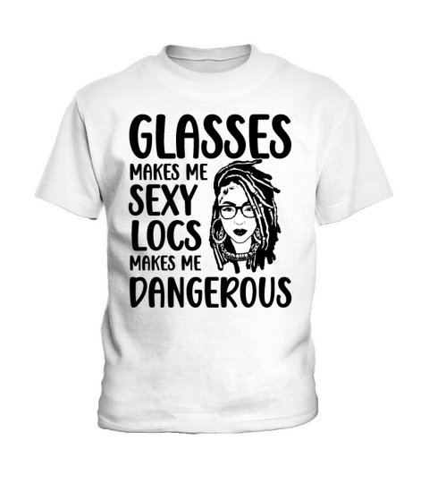 Its the Locs For Me - Afro Hair Black American Kids T-Shirt