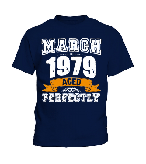 March 1979 Vintage Birthday Present Kids T-Shirt