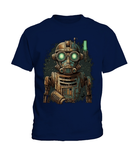 vintage robot Kids T-Shirt
