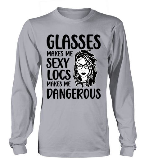 Its the Locs For Me - Afro Hair Black American Long sleeved Unisex