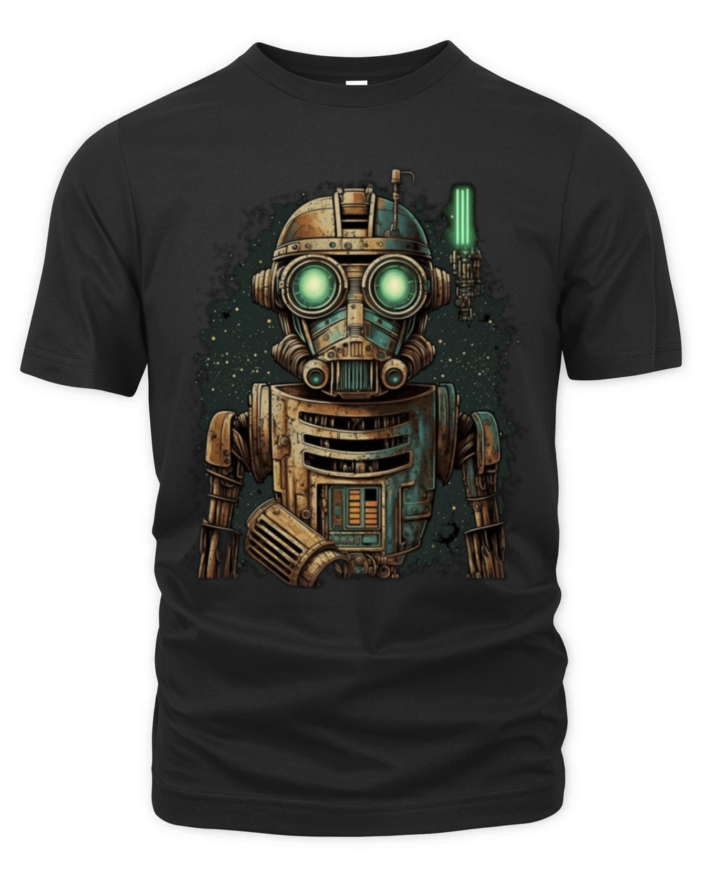 vintage robot Organic Unisex T-shirt