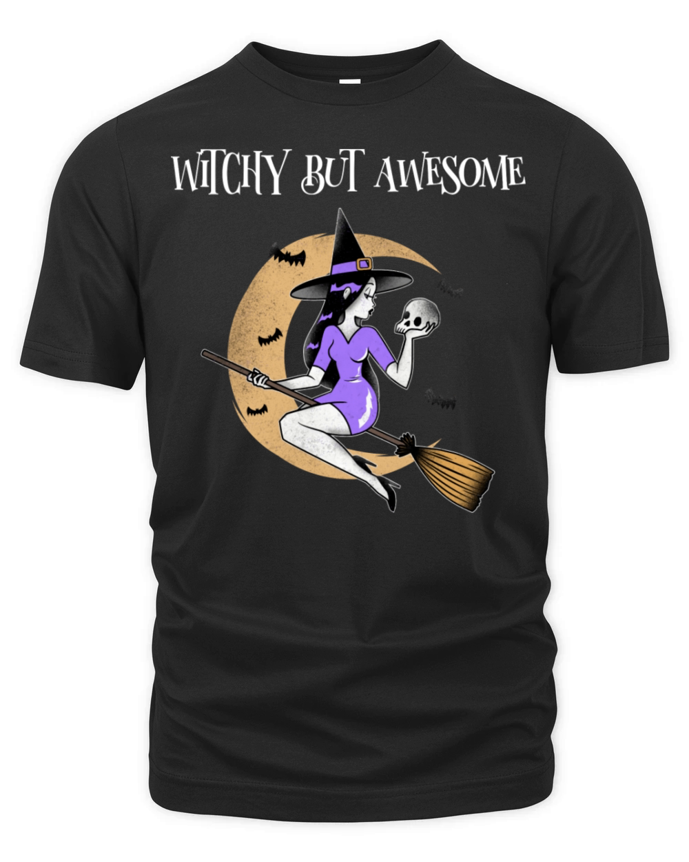 Witchy But Awesome Organic Unisex T-shirt
