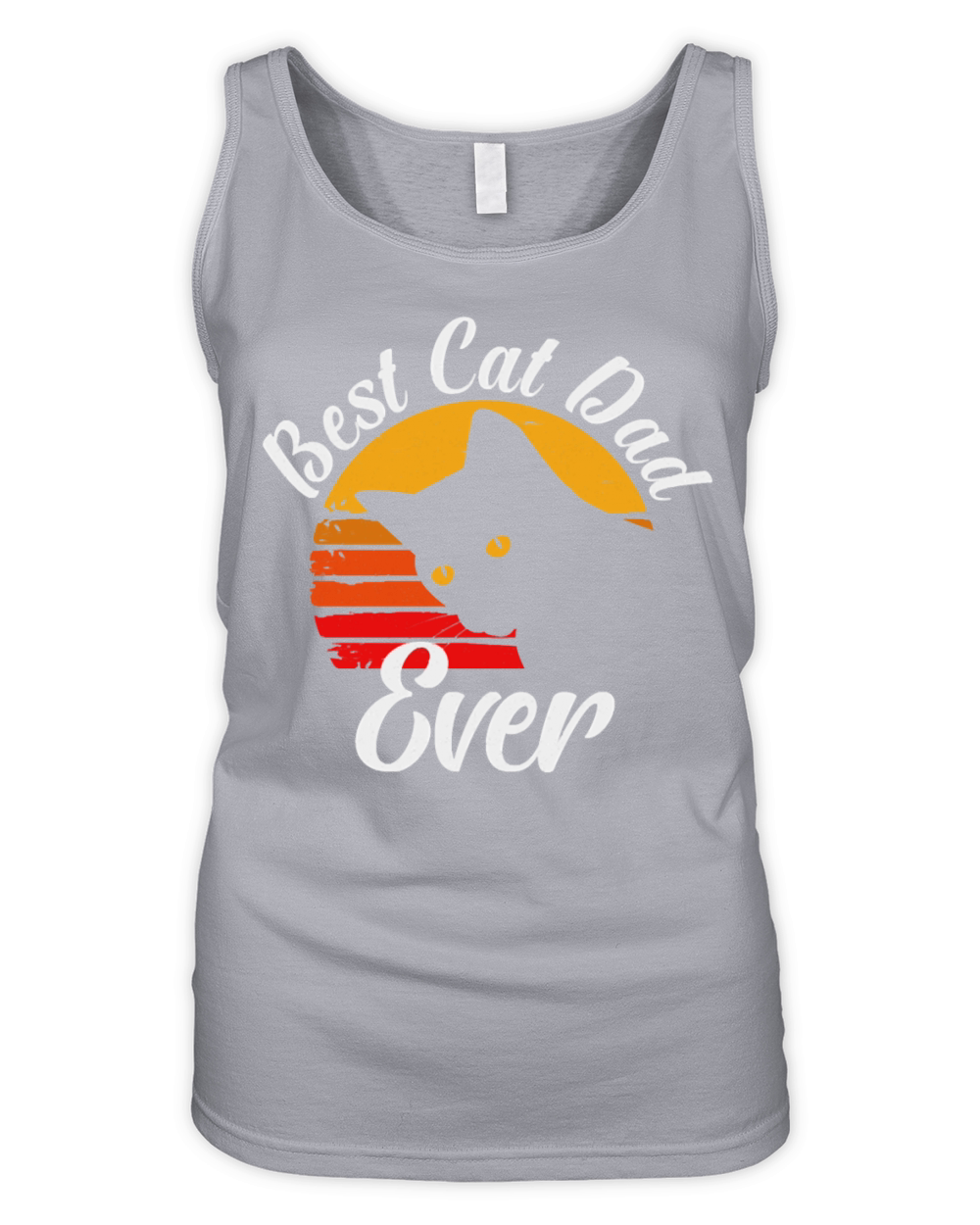 Best Cat Dad Ever Vintage Best Cat Dad Ever Gift Organic Women's Tank Top