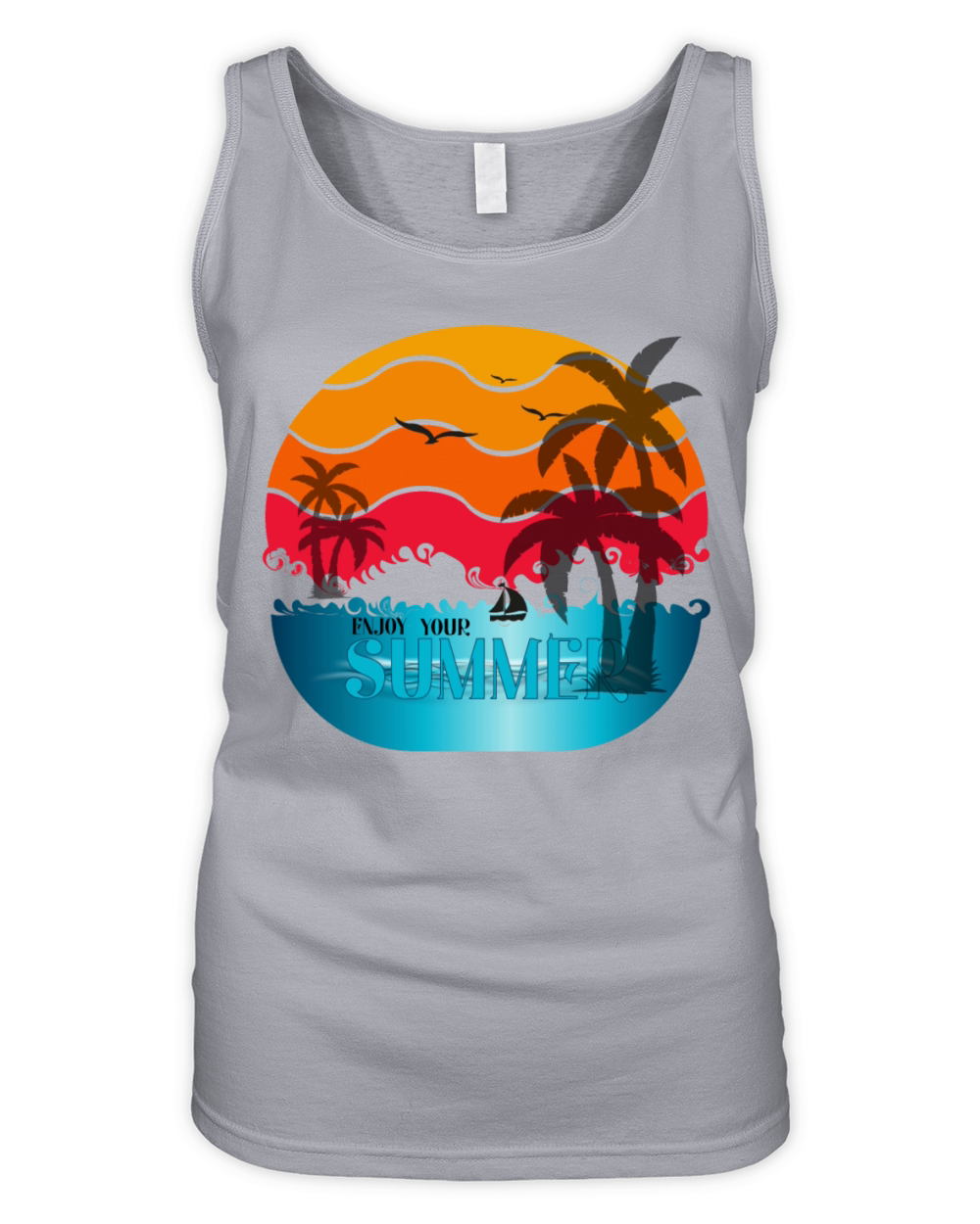 Enjoy Your Summer Organic Women's Tank Top