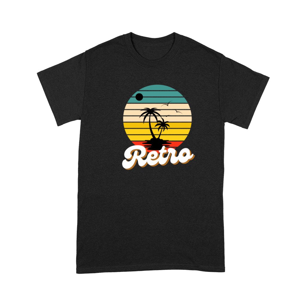 Retro vintage shirt with beach and sun tshirts Premium T-shirt