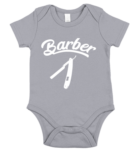 Barber Mens Womensfunny bday barberbest cute bar Short Sleeve Baby One-Piece