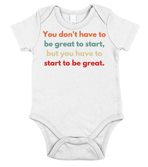 Inspirational and Motivational Quotes for Success Short Sleeve Baby One-Piece