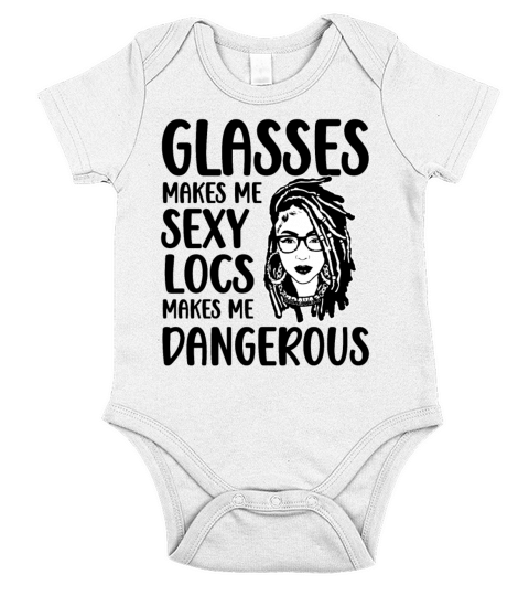 Its the Locs For Me - Afro Hair Black American Short Sleeve Baby One-Piece